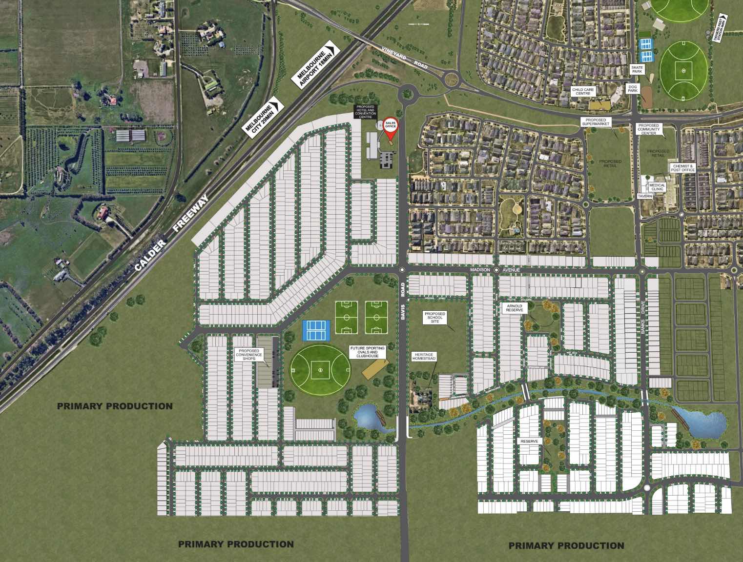 [Land for Sale] Davis Vineyard Estate, Diggers Rest OpenLot